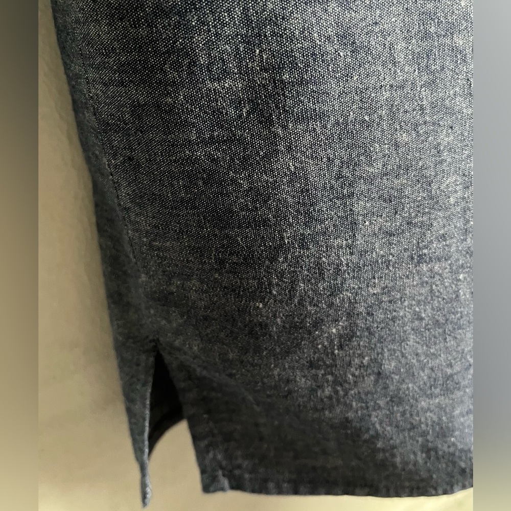 Boden Chambray Button Back Top - image 5